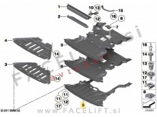 BMW X1 E84 09-15 zaščita motorja