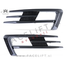 VW Golf 7 12-17 mreže sprednjega GTI izgled karbon (sijaj) VW Golf 7 12-17 mreže sprednjega GTI izgled karbon (sijaj)