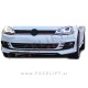 VW Golf 7 12-17 mreže sprednjega GTI izgled karbon (sijaj)