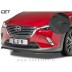 Mazda CX-3 15-20 podaljšek sprednjega odbijača črni (mat)