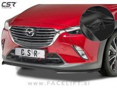 Mazda CX-3 15-20 podaljšek sprednjega odbijača črni (sijaj)
