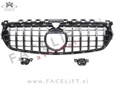 Mercedes B W247 18- maska črna kromirana (sijaj)