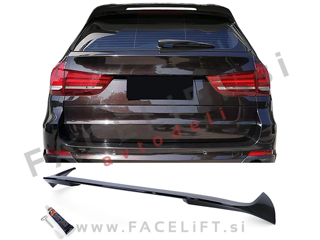 BMW X5 F15 13-18 strešni spojler črni sijaj