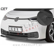 VW ID.3 19- podaljšek sprednjega odbijača črni (mat)