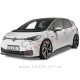VW ID.3 19- podaljšek sprednjega odbijača črni (sijaj)