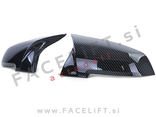 BMW 1 F20 F21 11-19 pokrovi ogledal M1 izgled karbon (sijaj)
