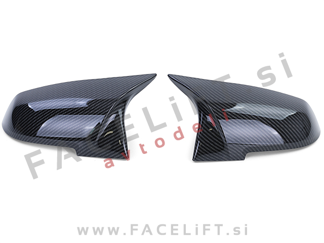 BMW 3 GT F34 13- pokrovi ogledal M3 izgled karbon (sijaj)