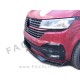 VW T6 19- podaljšek sprednjega odbijača črni (sijaj)