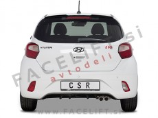 Hyundai i10 20- strešni spojler črni (mat)