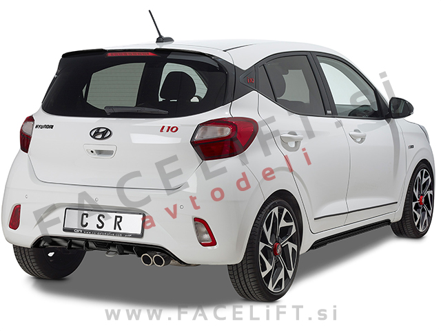 Hyundai i10 20- strešni spojler karbon (sijaj)