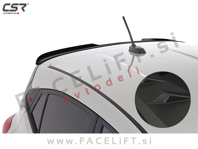 Hyundai i10 20- strešni spojler karbon (mat)