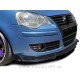 VW Polo 9N3 05-09 podaljšek sprednjega odbijača črni (sijaj)