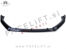 VW Polo 6R 14-17 podaljšek sprednjega odbijača črni (sijaj)