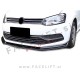 VW Polo 6R 14-17 podaljšek sprednjega odbijača črni (sijaj)