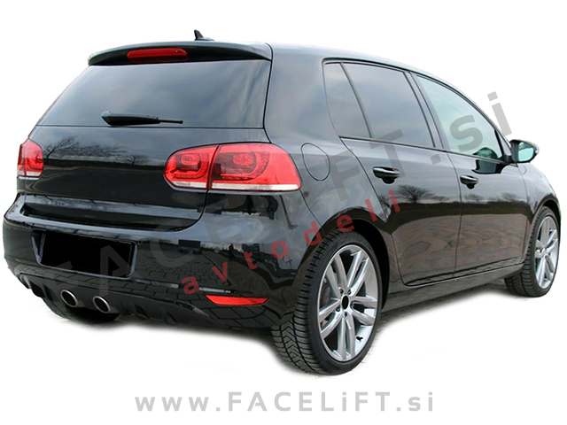 VW Golf 6 08-12 difuzor črni (sijaj)