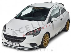 Opel Corsa E 14-19 podaljšek sprednjega odbijača črni (mat) Opel Corsa E 14-19 podaljšek sprednjega odbijača črni (mat)