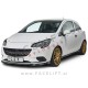 Opel Corsa E 14-19 podaljšek sprednjega odbijača črni (mat)