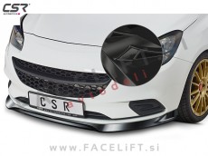 Opel Corsa E 14-19 podaljšek sprednjega odbijača črni (sijaj)