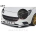 Opel Corsa E 14-19 podaljšek sprednjega odbijača karbon (sijaj)