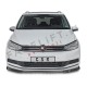 VW Touran 5T 15- podaljšek sprednjega odbijača črni (sijaj)