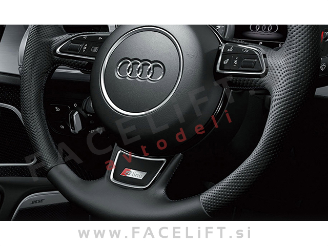 Audi RS emblem (3D nalepka) za volan Audi RS emblem (3D nalepka) za volan