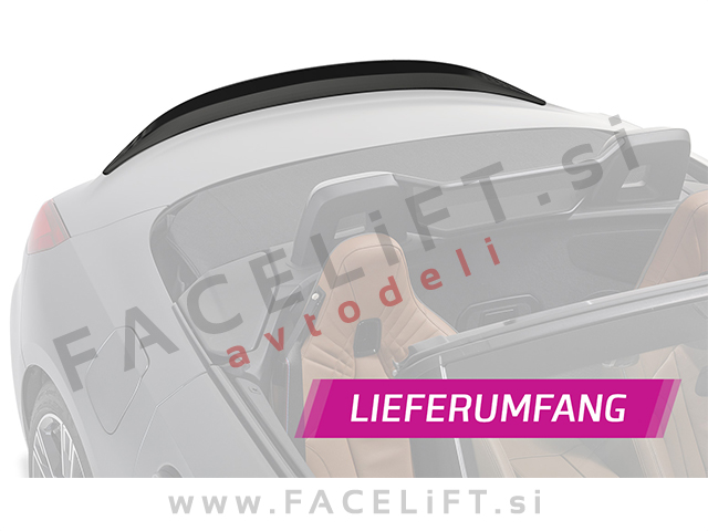 BMW Z4 G29 18- spojler za prtljažnik črni (mat)