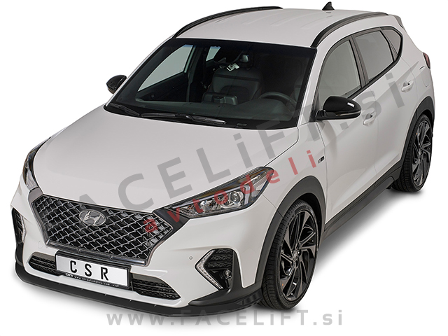 Hyundai Tucson N-Line 18- podaljšek sprednjega odbijača črni (mat)