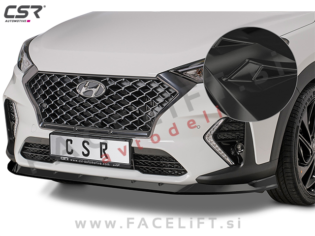 Hyundai Tucson N-Line 18- podaljšek sprednjega odbijača črni (sijaj)