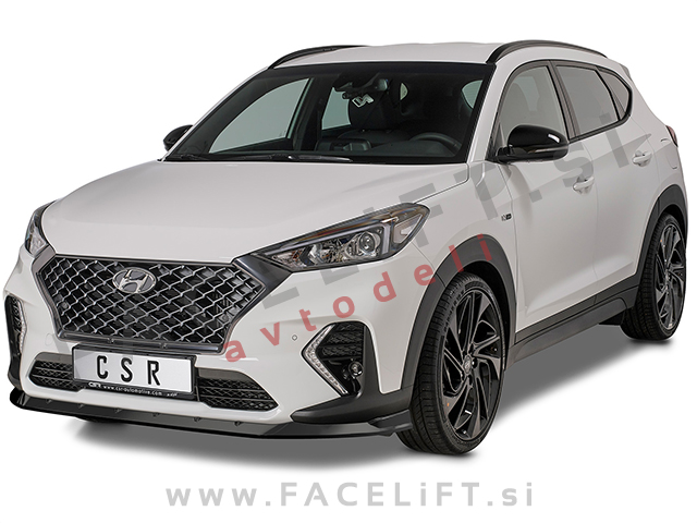 Hyundai Tucson N-Line 18- podaljšek sprednjega odbijača črni (sijaj)