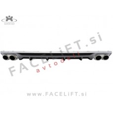 Audi A5 F5 S line 16- difuzor z nastavki za izpuh S5 izgled