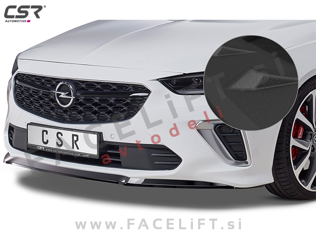 Opel Insignia B GSi 20- podaljšek sprednjega odbijača črni (mat)