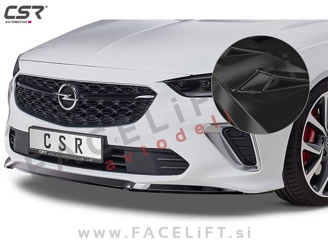 Opel Insignia B GSi 20- podaljšek sprednjega odbijača črni (sijaj)