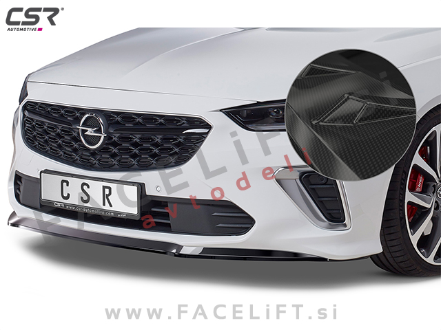 Opel Insignia B GSi 20- podaljšek sprednjega odbijača karbon (sijaj)