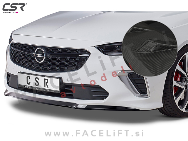 Opel Insignia B GSi 20- podaljšek sprednjega odbijača karbon (mat)
