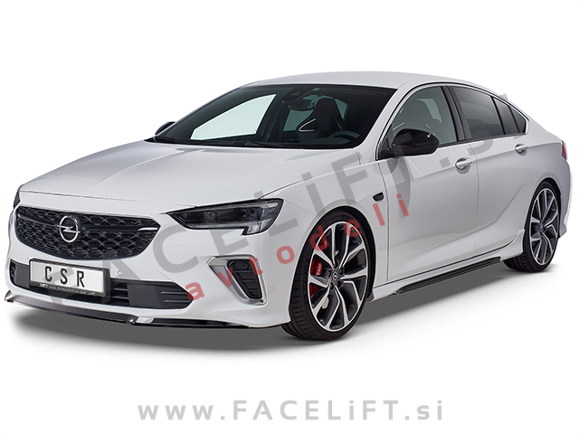 Opel Insignia B GSi 20- podaljšek sprednjega odbijača karbon (mat)