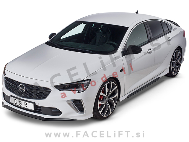 Opel Insignia B GSi 20- podaljšek sprednjega odbijača karbon (mat)