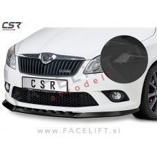 Škoda Fabia RS 5J 10-15 podaljšek sprednjega odbijača črni (mat)