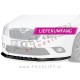 Škoda Fabia RS 5J 10-15 podaljšek sprednjega odbijača črni (mat)