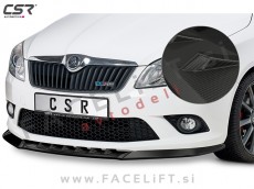 Škoda Fabia RS 5J 10-15 podaljšek sprednjega odbijača karbon (mat)