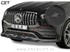 Mercedes GLE Coupe AMG-Line C167 19- podaljšek sprednjega odbijača črni (mat)