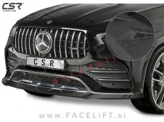 Mercedes GLE Coupe AMG-Line C167 19- podaljšek sprednjega odbijača črni (mat)