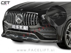 Mercedes GLE Coupe AMG-Line C167 19- podaljšek sprednjega odbijača črni (sijaj)