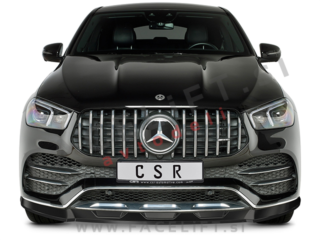 Mercedes GLE Coupe AMG-Line C167 19- podaljšek sprednjega odbijača karbon (sijaj)