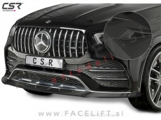 Mercedes GLE Coupe AMG-Line C167 19- podaljšek sprednjega odbijača karbon (mat)