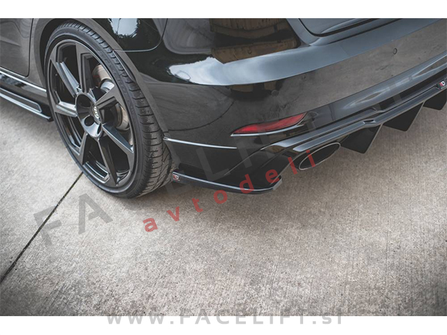 Audi RS3 Sportback 8V 16-20 podaljški zadnjega odbijača