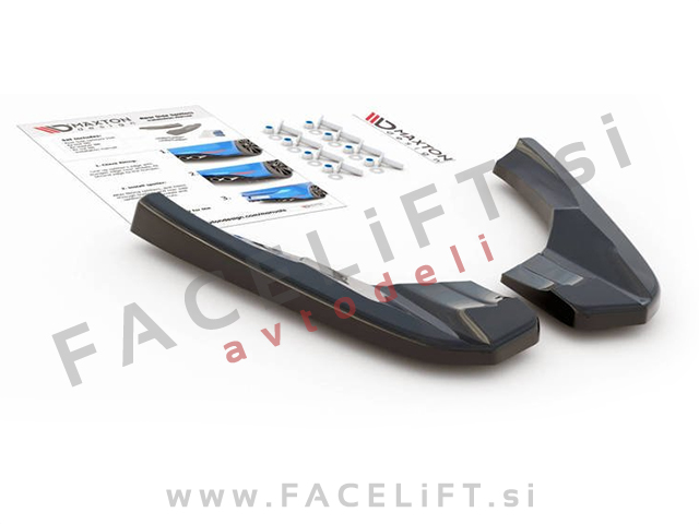 Audi RS3 Sportback 8V 16-20 podaljški zadnjega odbijača