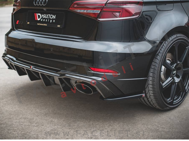 Audi RS3 Sportback 8V 16-20 difuzor zadnjega odbijača