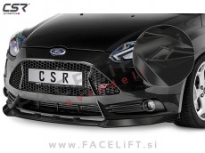 Ford Focus ST 10-14 podaljšek sprednjega odbijača črni (sijaj)