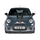 Fiat 500 Abarth 12-15 podaljšek sprednjega odbijača črni (sijaj)