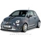 Fiat 500 Abarth 12-15 podaljšek sprednjega odbijača karbon (mat)